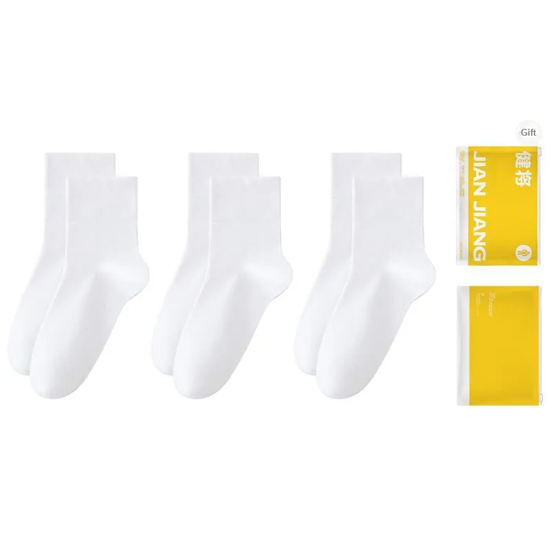 Master Mid Calf Socks Men's Shopping Bag Combo Set-6