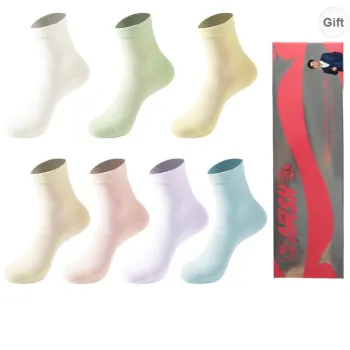AFISH Mid Calf Socks Women's 7 Pack Box
