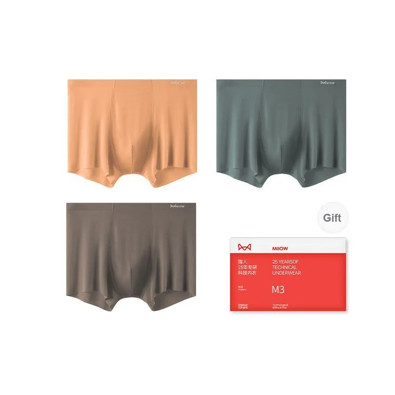 MIIOW Underpants Men's Shopping Bag 3 Pack-9
