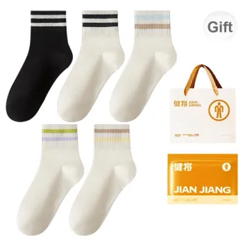 Master Mid Calf Socks Women's Shopping Bag 5 Pack