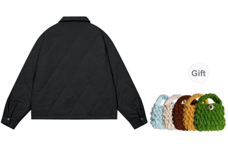 Madgood Puffer Jacket Unisex Black-1