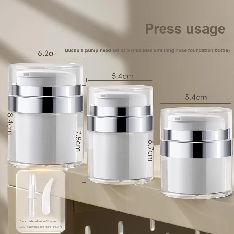 NILIYA Vacuum Push Button Dosing Empty Bottle-8
