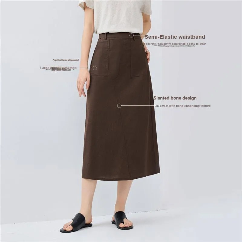 UNIQLO Casual Long Skirt Women's-11