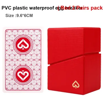 GPPOKER Egg Beating Gold Medal G3S Plastic Egg Beating Dedicated Plate PVC Water Resistant Wear Resistant Poker Cards
