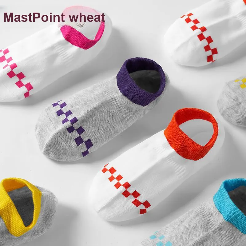 Mast Point Invisible No Show Socks Spring, Summer And Autumn Women's 6 Pack Multicolor-3