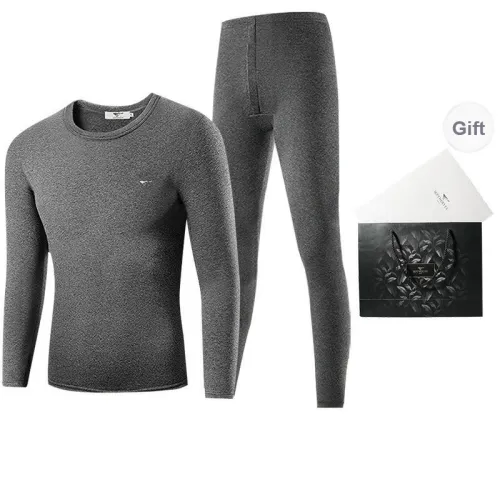 SEPTWOLVES Thermal Set Men's Gift Box Set+Shopping Bag