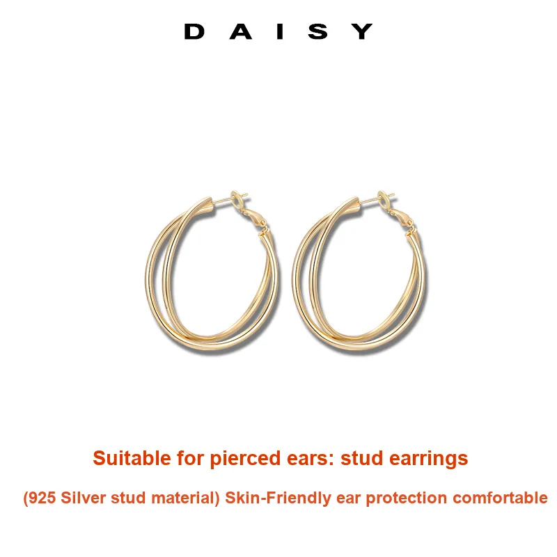 Daisy Dream S925 Silver Earrings Women's-2