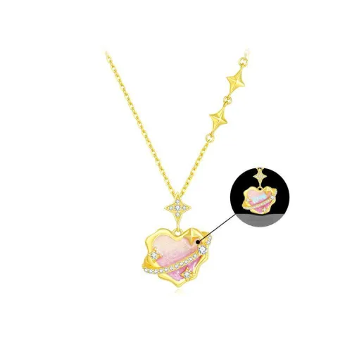 CHOW TAI SENG S925 Silver Necklaces Women's