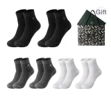 Crew 6 Pack Box Included (2 Black, 2 Dark Gray, 2 White)