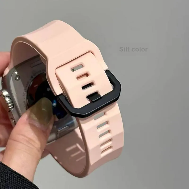 IWabcertoo Apple Compatibility Watch Band 22 23CM Silicone Material-11
