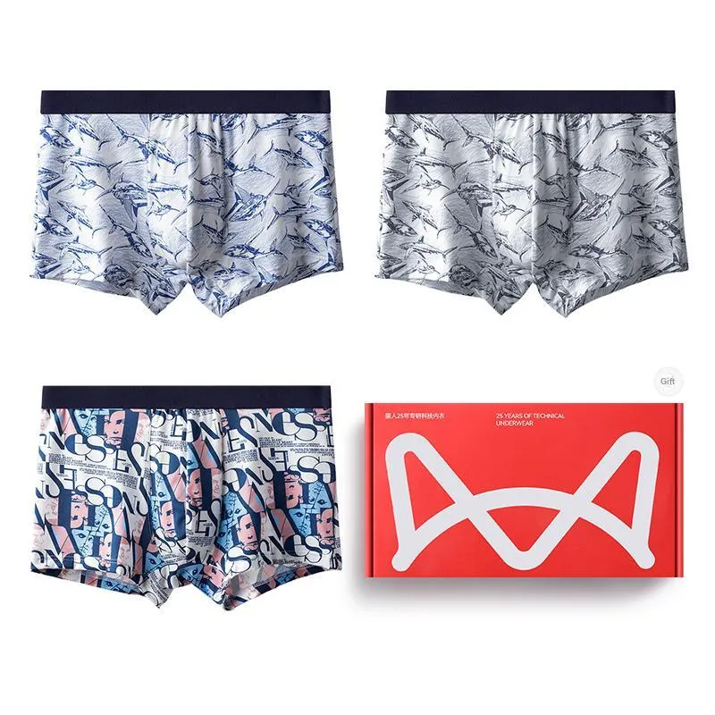 MIIOW Underpants Men's Box 3 Pack-4