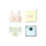 Green Underpants+Skin Bra