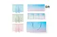 Azure Blue+Mint Green+Light Pink