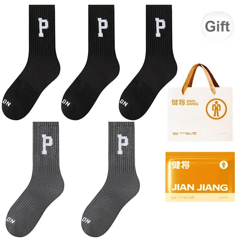 Master Mid Calf Socks Men's Box 5 Pack-20