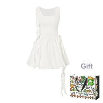 OURUOKE Sleeveless Dress Women's