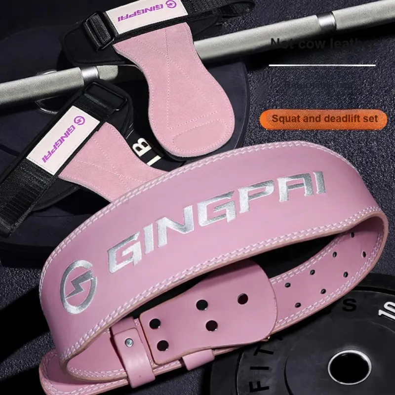 Competition Back Support Braces Home Use Protective Compression M XL Code Oxhide Steel Buckle Unisex-1