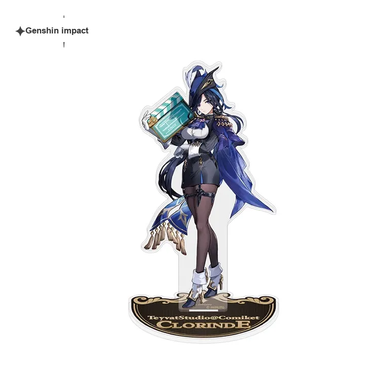 GenShin Teyvat Reflection Fun Shoot Collection Clorinde, Sigewinne, Pendant Merch Acrylic Stands-1