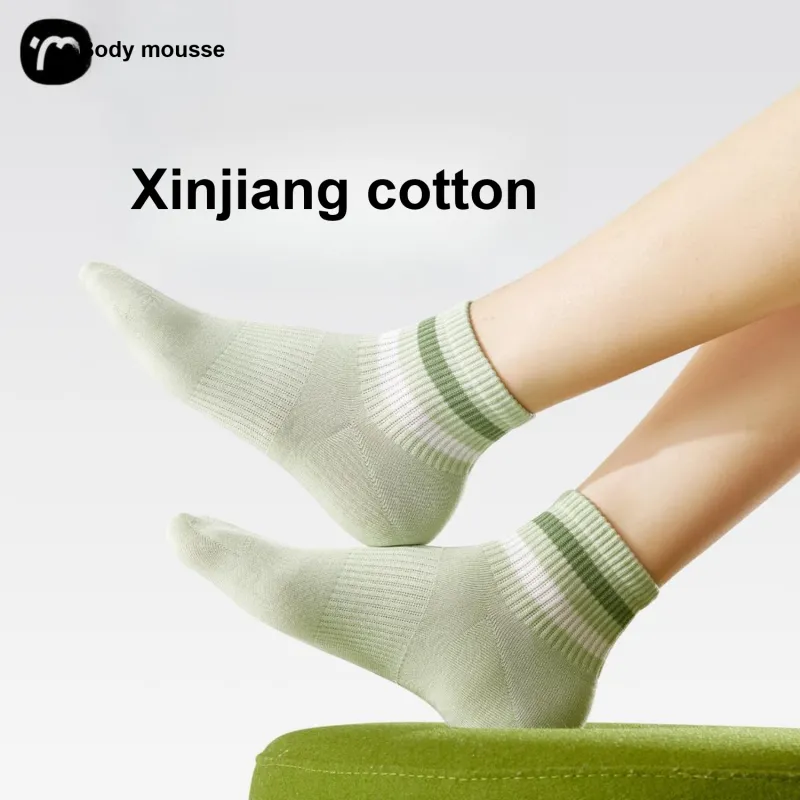 Temooues Ankle Socks Women's Shopping Bag Combo Set-24