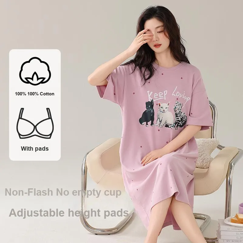 MADALLO Women's Nightgowns-1