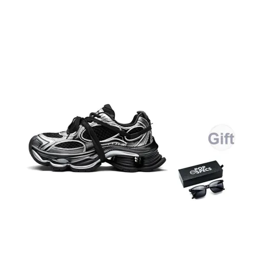 KAPPA Спина к Спине Устойчивые к истиранию Противоскользящие Низкий Топ Толстая подошва Кроссовки Женские