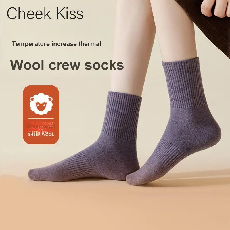 Cheekkiss Mid Calf Socks Women's 4 Pack-2