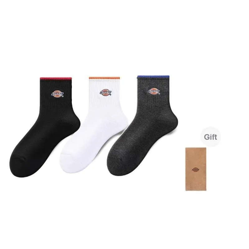 Dickies Unisex Mid Calf Socks-12