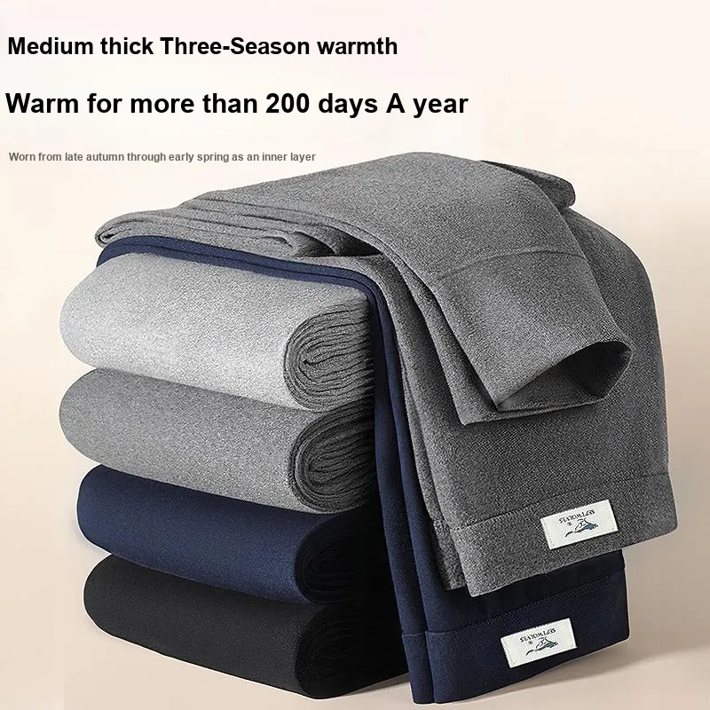 SEPTWOLVES Thermal Pants Men's 2 Pack+Shopping Bag-14