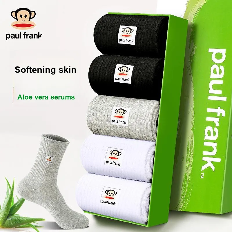 PAUL FRANK Knee High Socks Men's 5 Pack-6