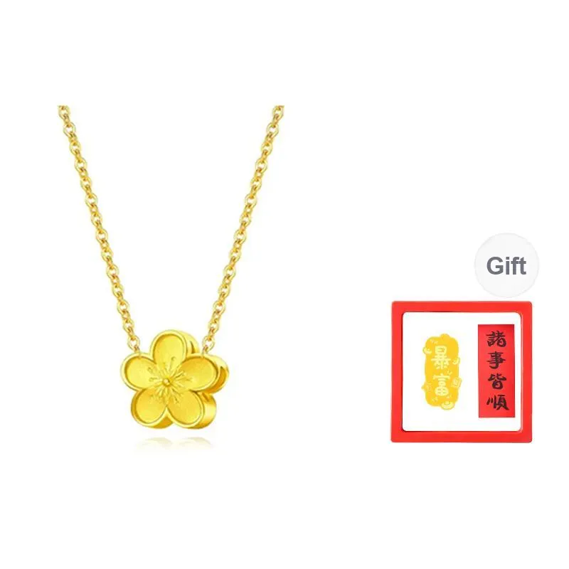 Chongqing Gold Store S999 Fine Silver Necklaces Women's-0