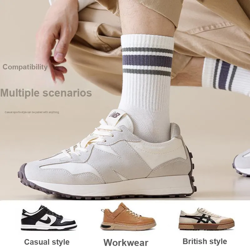 Lan Miao Mid Calf Socks Men's 5 Pack-4