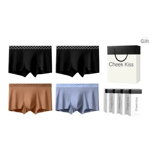 Cheekkiss Panty Подарочная коробка Мужской Four Ремень Шорты Для Подростков Боксеры