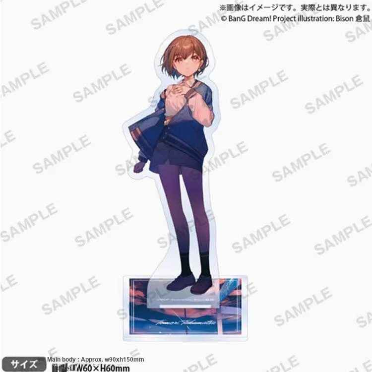 BUSHIROAD MyGO Bangbang, Takahashi Tetsu, Yui Otohime, Shiina Risu Acrylic Stands-2
