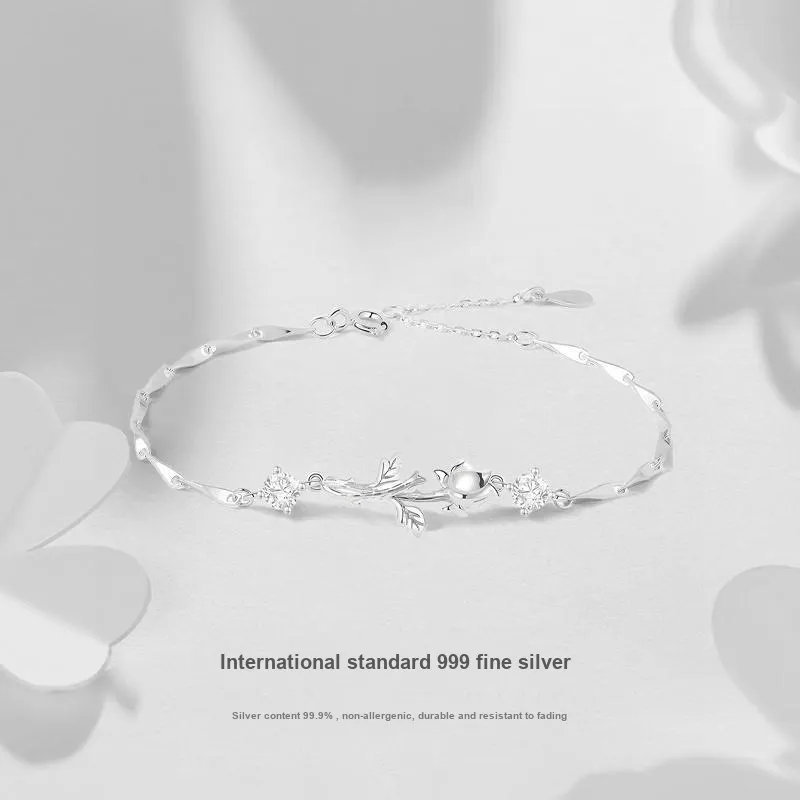 JUICY GRAPE Sterling Silver Bracelets Women's-6