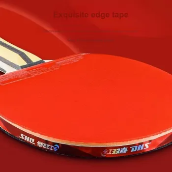 DHS Ping Pong Paddles Unisex Pure Wood Red