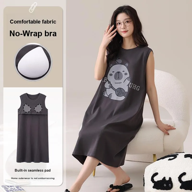 Pretty lady Women's Nightgowns-1