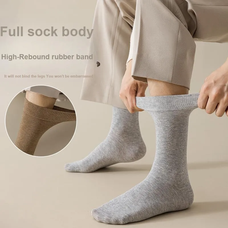 MIIOW Knee High Socks Men's 5 Pack-6