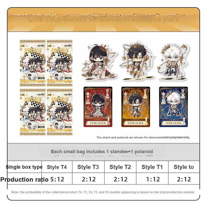 KAYOU Link Click/Lu Guang Link Click Animation Time Drawing And Shadow Reverse Edition Acrylic Stands-3