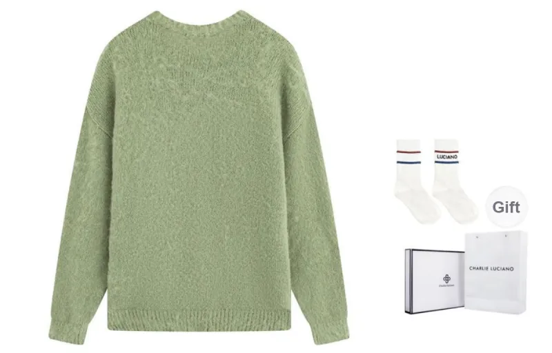 Charlie Luciano Sweater Unisex Green-3