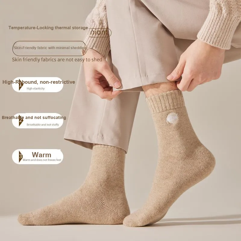 MIIOW Mid Calf Socks Unisex 3 Pack-5