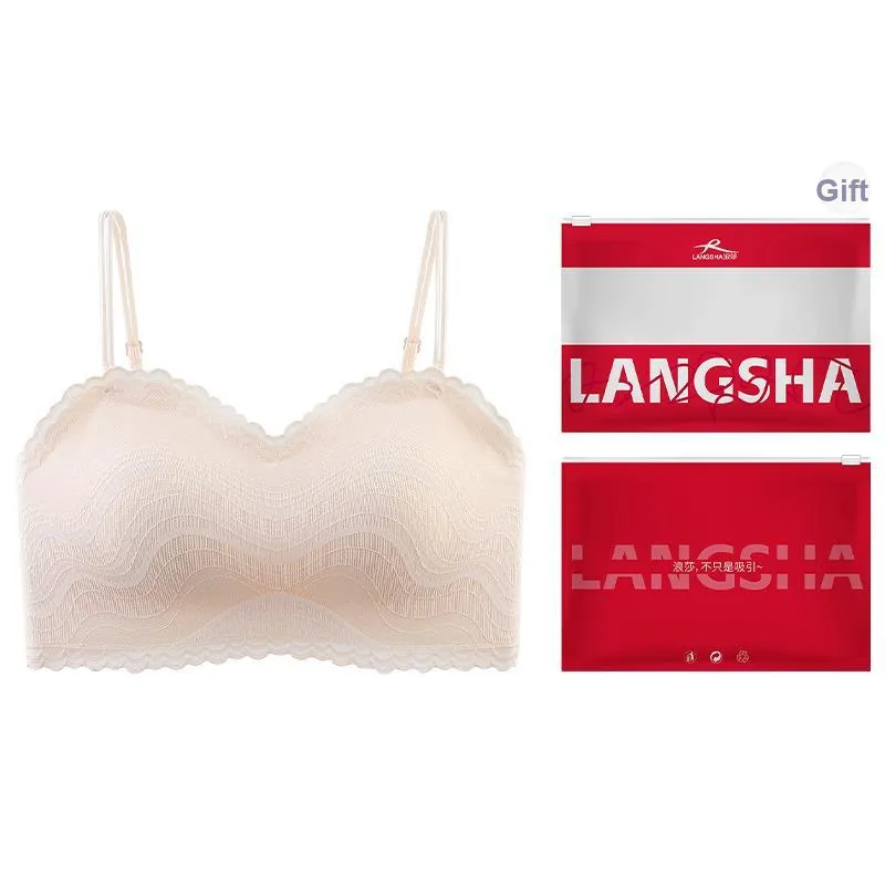 Lanza Bra Women's Shopping Bag Blue And White-1