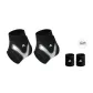 Black (2 Pcs)+Wrist Brace (2 Pack)