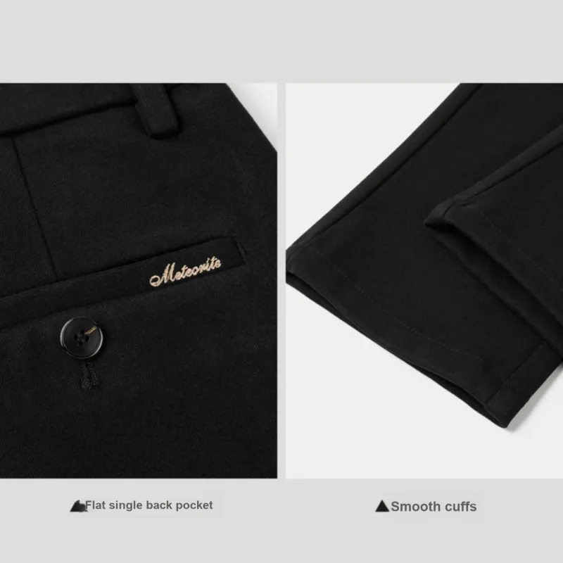 HLA Casual Pants Men Black S6-3