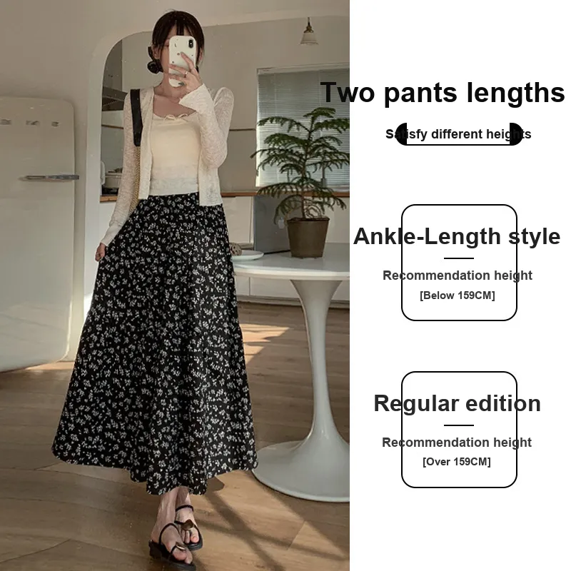 Gentle Welcome Casual Long Skirt Women's-2