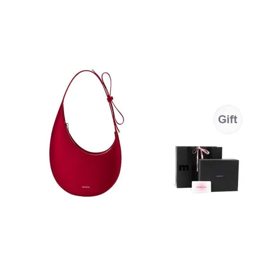 Muuluu Fabric Swan Crescent Bag For Girlfriend Shoulder Bag Medium Size Women's Multicolor