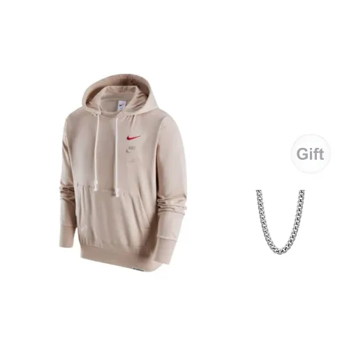 Nike CNY Collection Sweatshirts Unisex Sand Pile White With Free Necklace