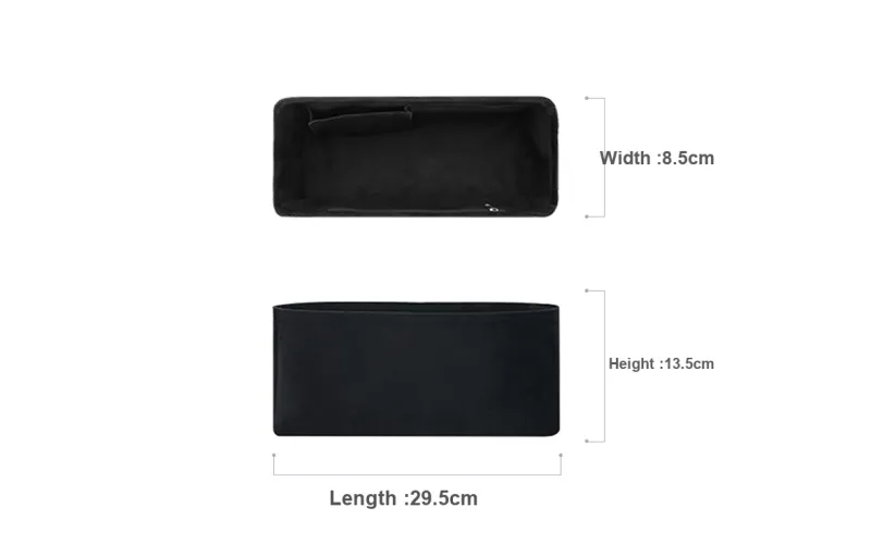 GUYI DuPont Paper Anti-Damage Lining Storage & Organization Bag Accessory Women's Black-20