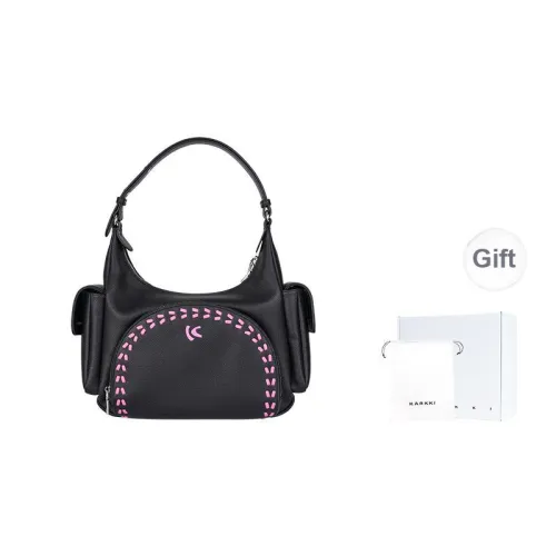 Karkki Leather Baseball Bag, Handbag, Shoulder Bag Regular Women's