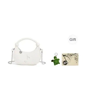 KKA PU Handbags Shoulder Bag Crossbody Bag Regular Women's White/Black
