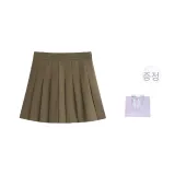다크 카키 + 쇼핑백