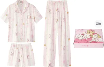 Gongdie x Mikko Pajama Set Women's Pink Gift Box Set